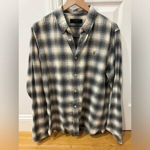 Allsaints Flannel Shirt (Large)